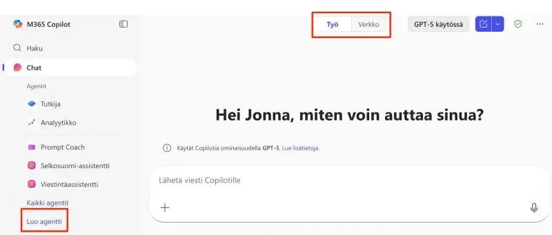 Copilot-lisenssin varmistaminen