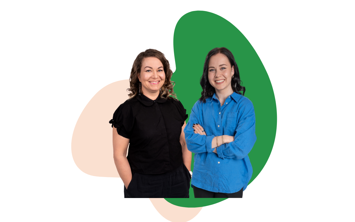 Jonna Muurinen ja Miia Pieniniemi