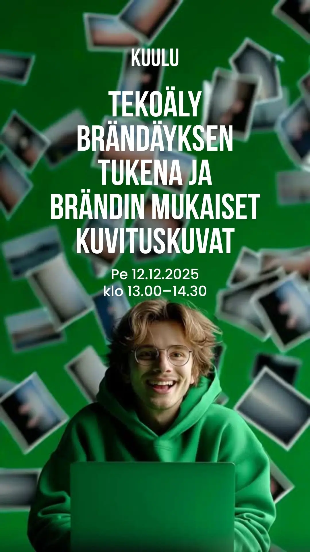 Tekoäly brändäyksen tukena Koulutus pysty